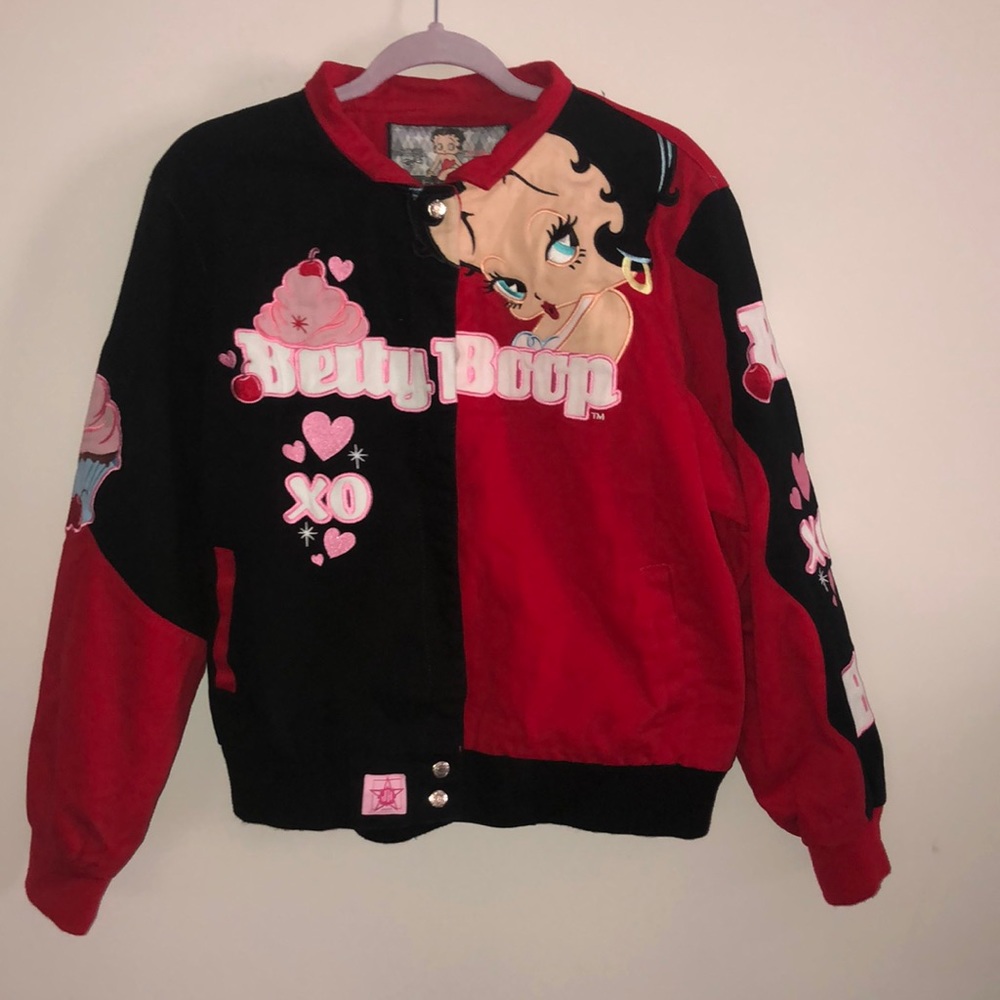 2009 Betty boop varsity jacket